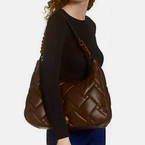 Kurt Geiger Handbags - Kurt Geiger Large Kensington Leather Hobo